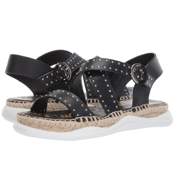 Sam Edelman Shoes - Sam Edelman Janette black studded san…